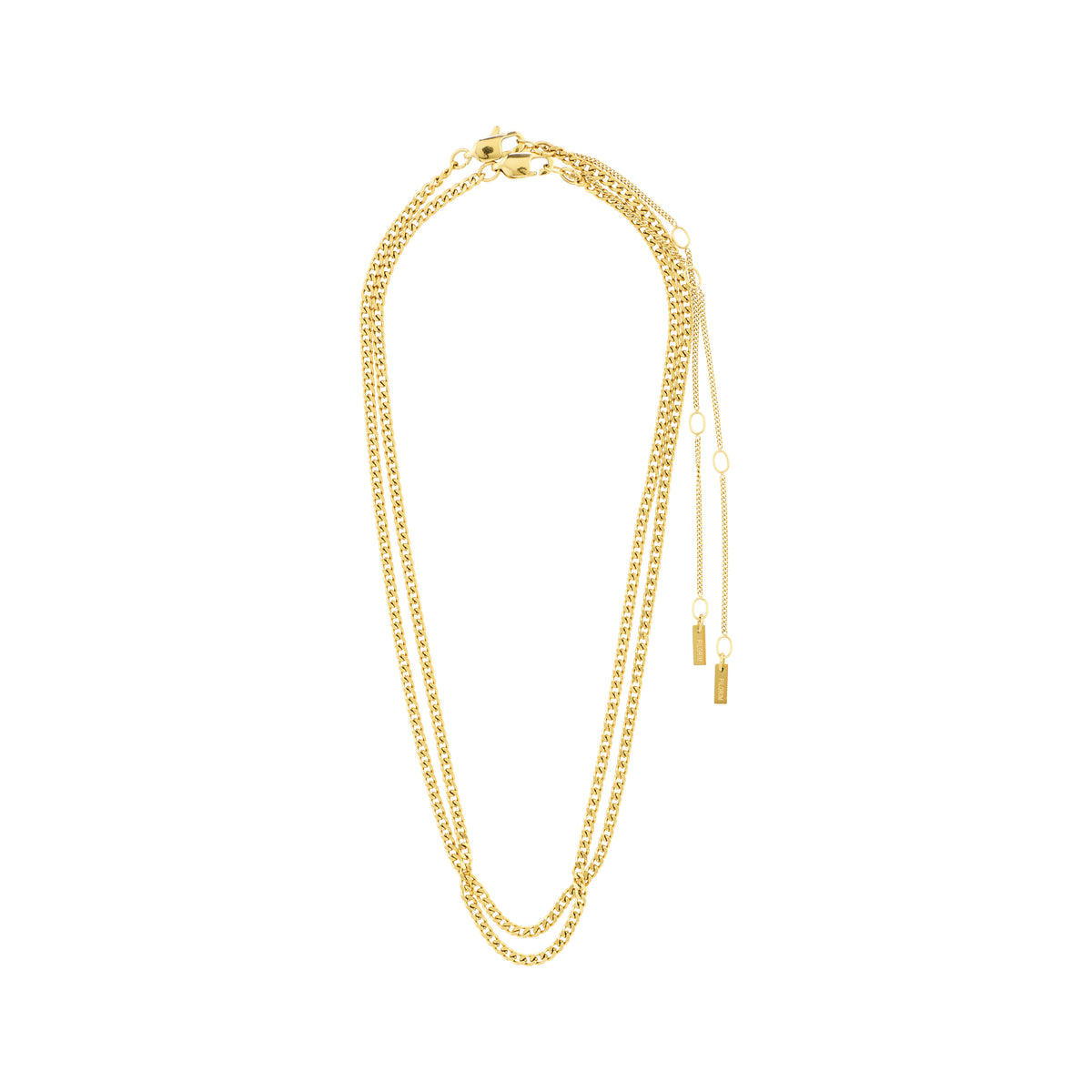 INNER 2-in-1 set necklaces gold-plated