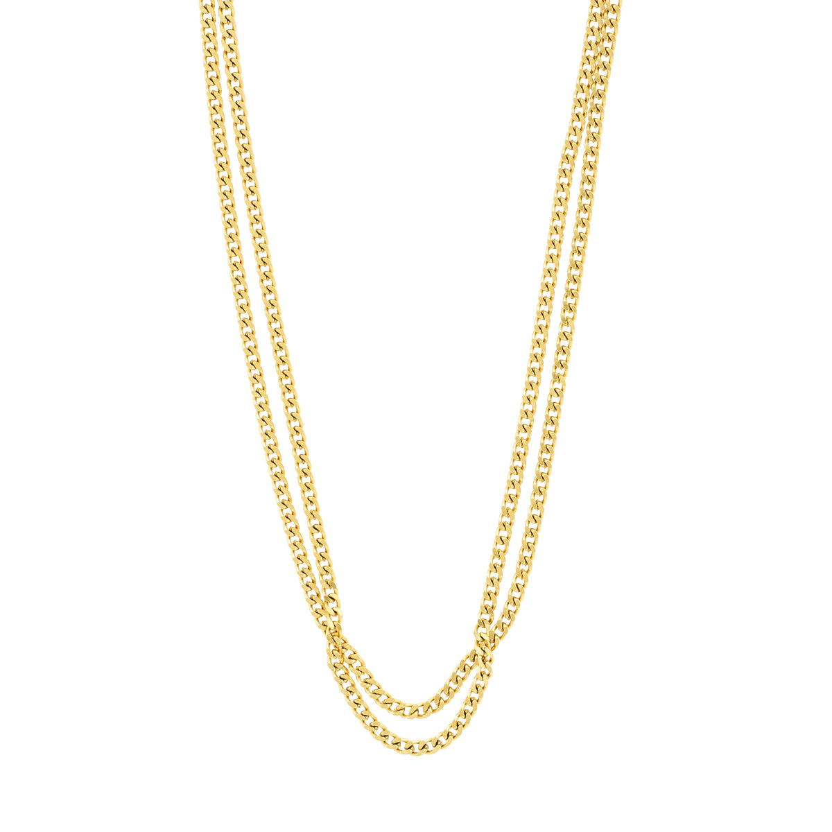 INNER 2-in-1 set necklaces gold-plated