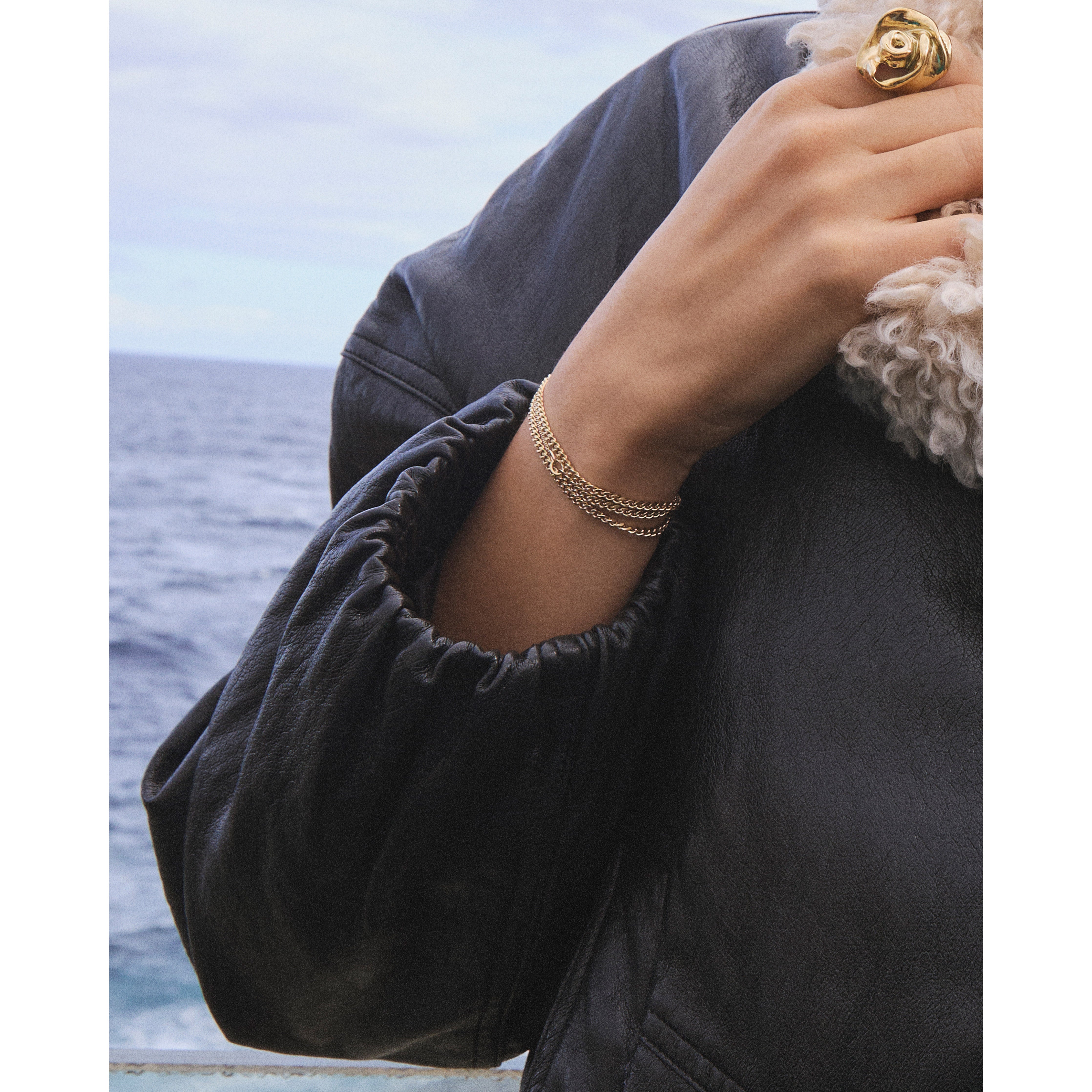 INNER 2-in-1 set necklaces gold-plated