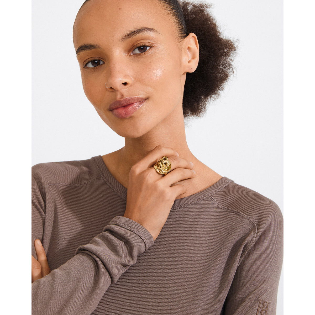 INNER ring gold-plated