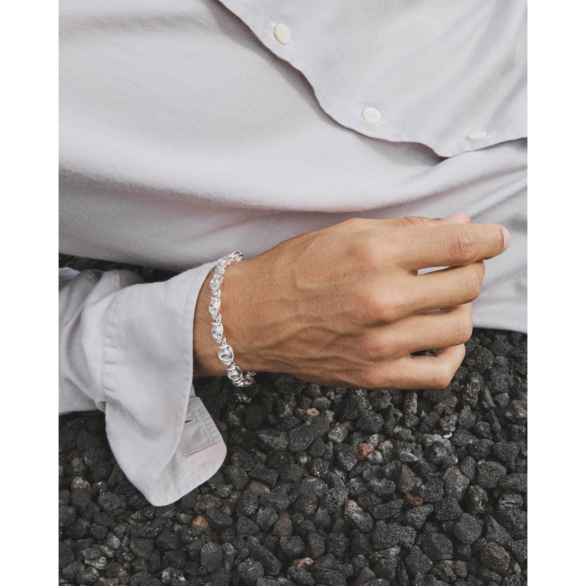 INNER Armband versilbert
