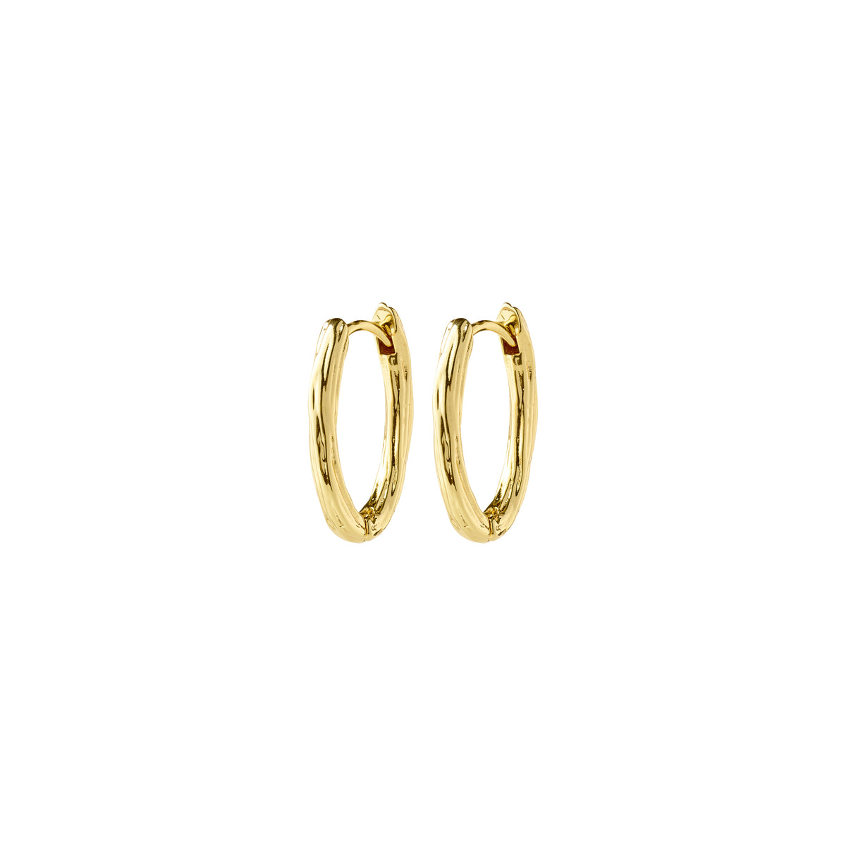 NOW hoop earrings gold-plated