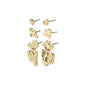 HORIZON earrings gold plated