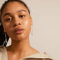 WILLPOWER pearl earrings silver-plated, featuring asymmetrical imitation pearls for an organic twist, inspired by nature's treasures from Pilgrim's collection.