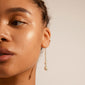 WILLPOWER pearl earrings silver-plated, featuring asymmetrical imitation pearls for an organic, modern twist on classic design, inspired by nature's beauty.