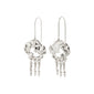 SMILE recycled earrings silver-plated