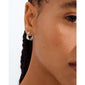 TRUST hoop earrings silver-plated