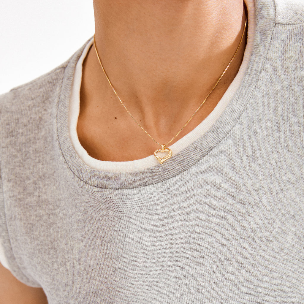 IRIS necklace gold-plated