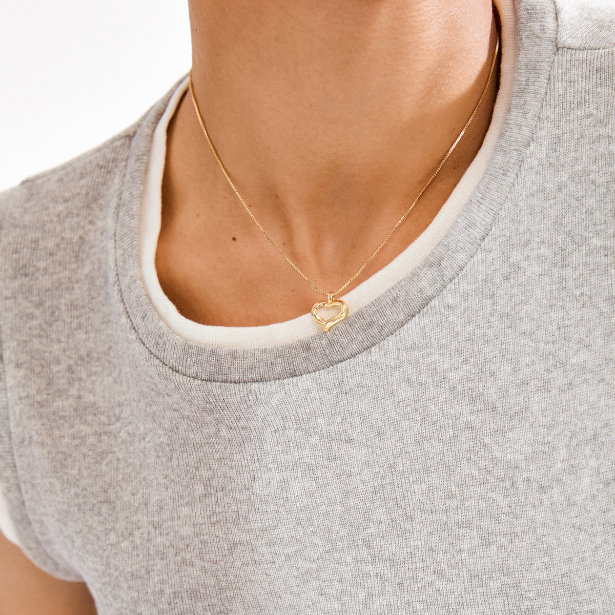 IRIS necklace gold-plated