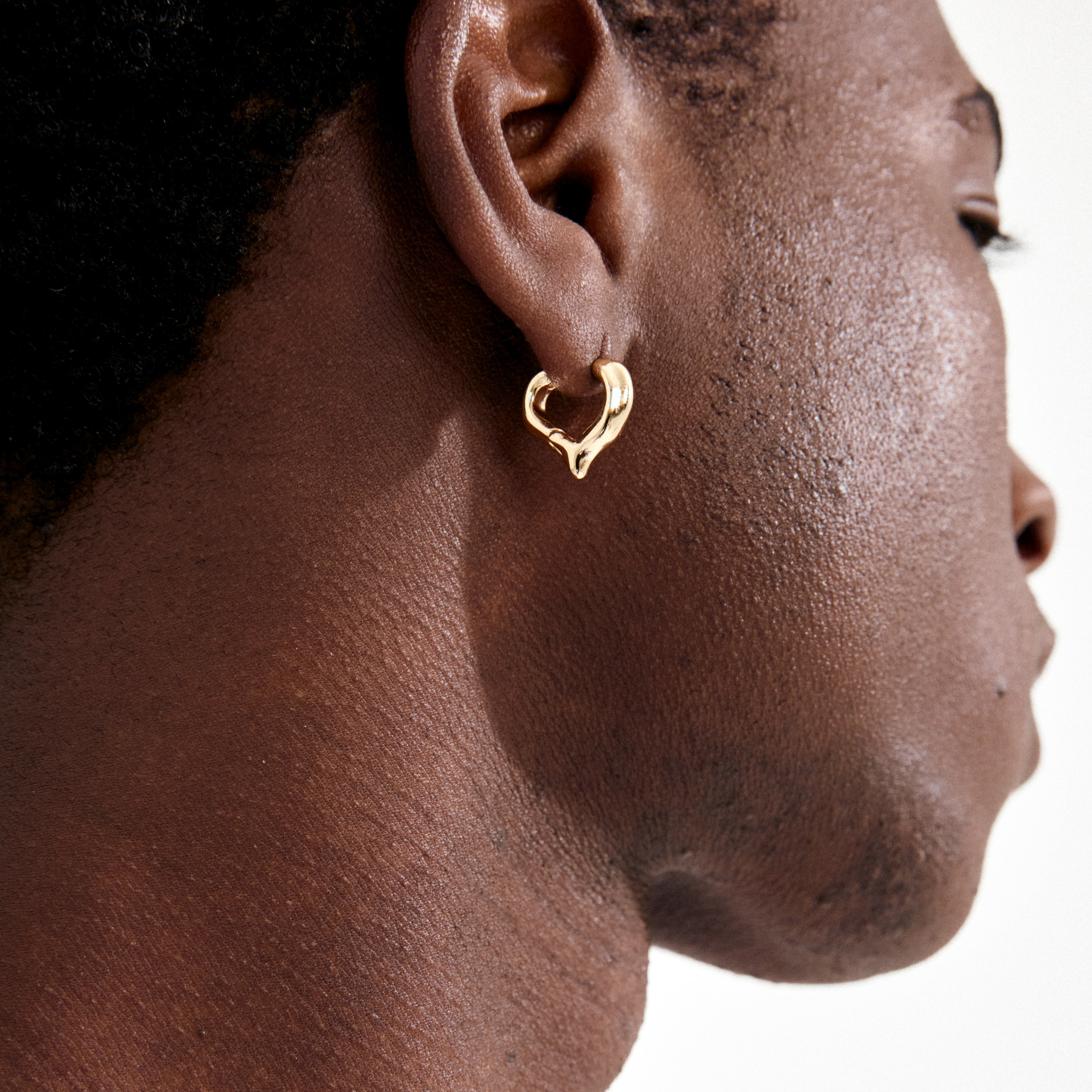 IRIS øredobber gullbelagt