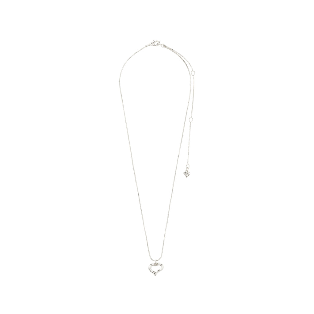 IRIS necklace silver-plated