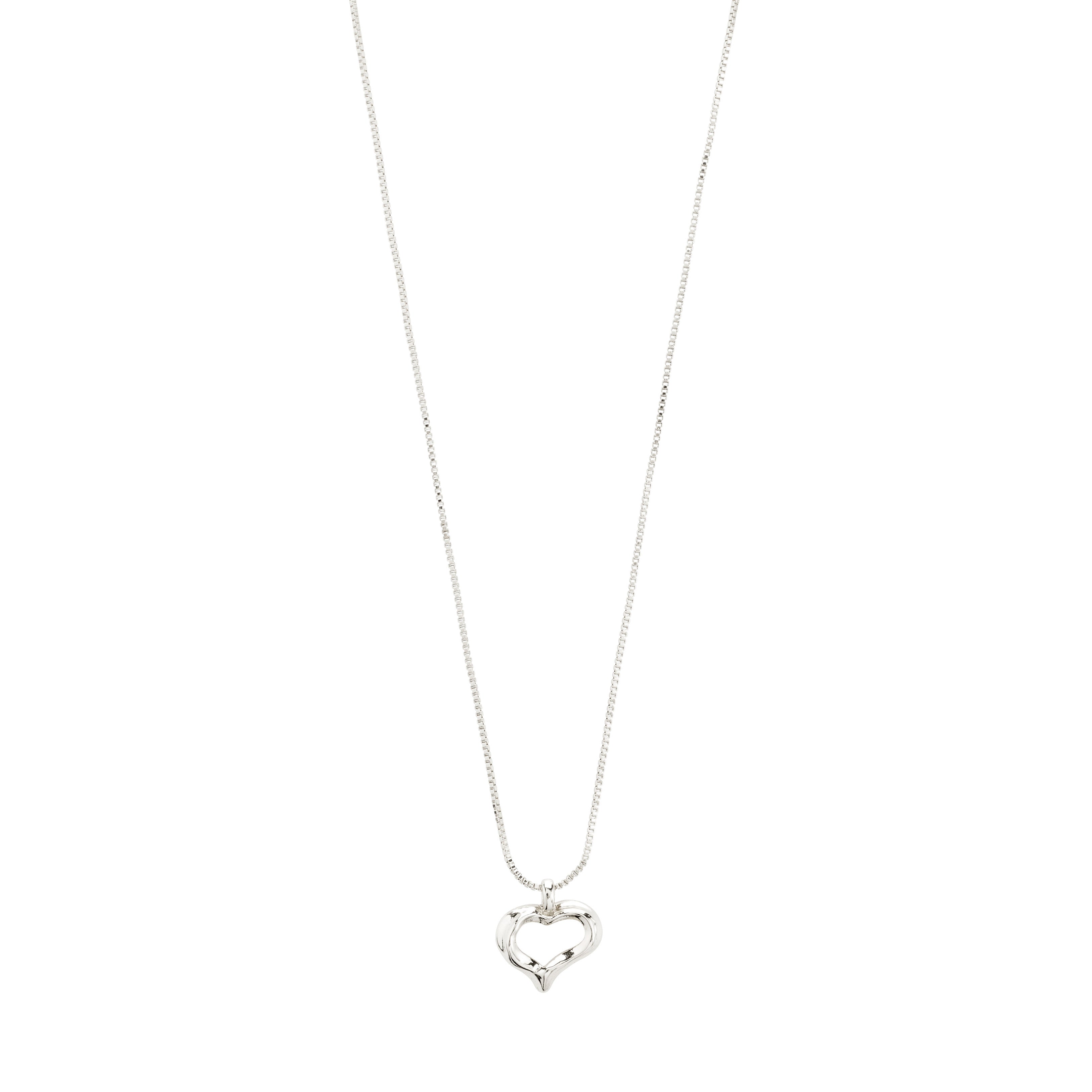 IRIS halskæde sølvbelagt