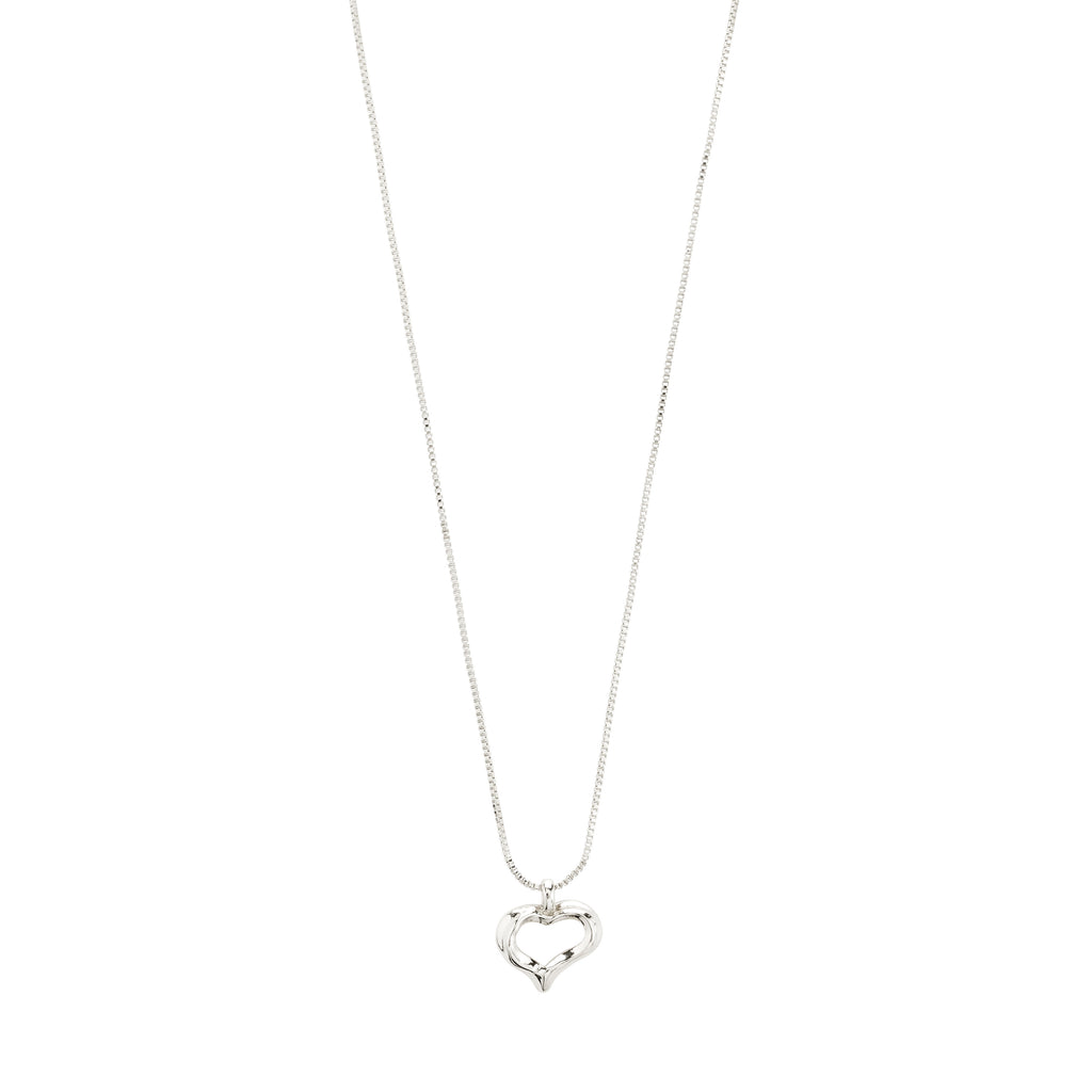 IRIS necklace silver-plated