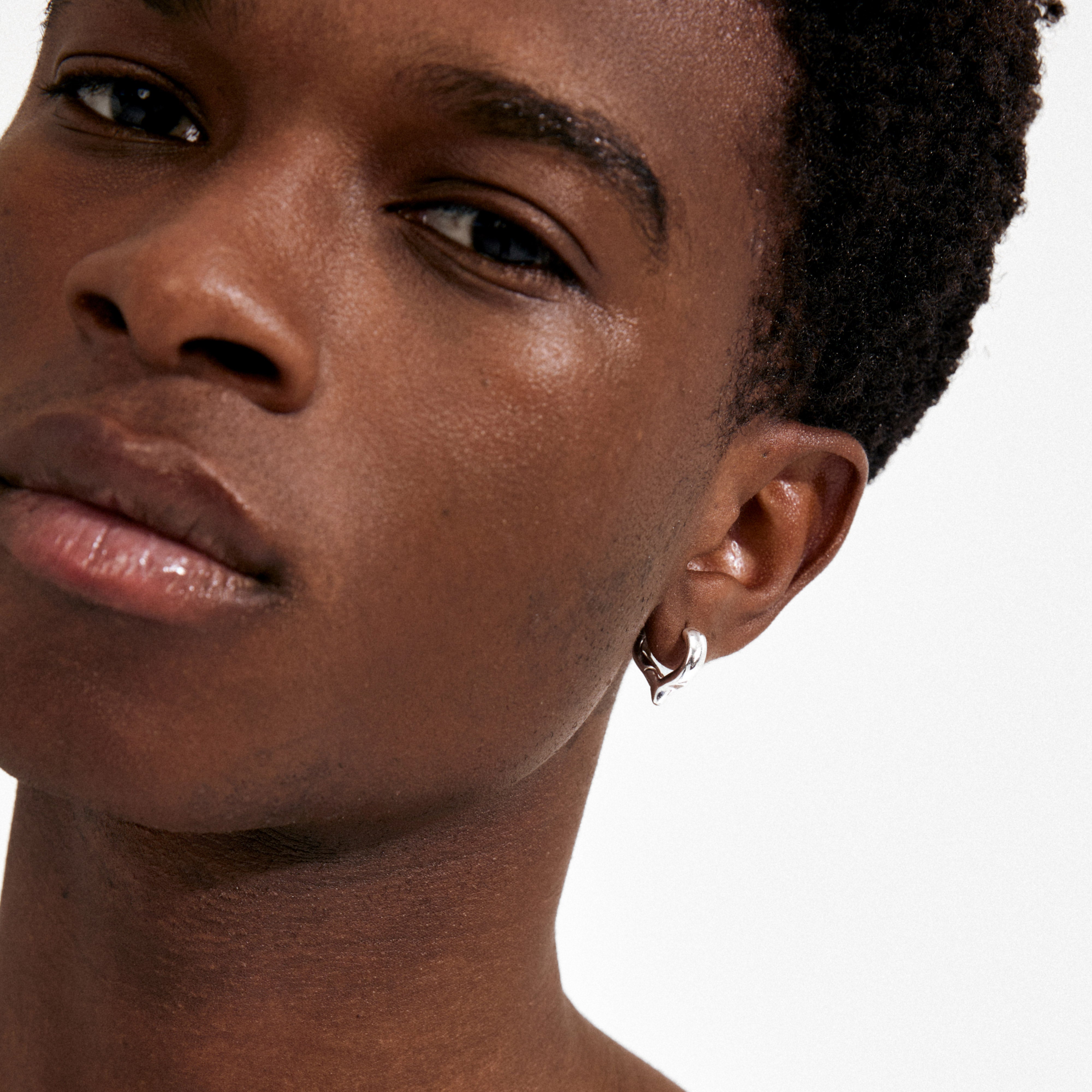 IRIS Ohrringe versilbert