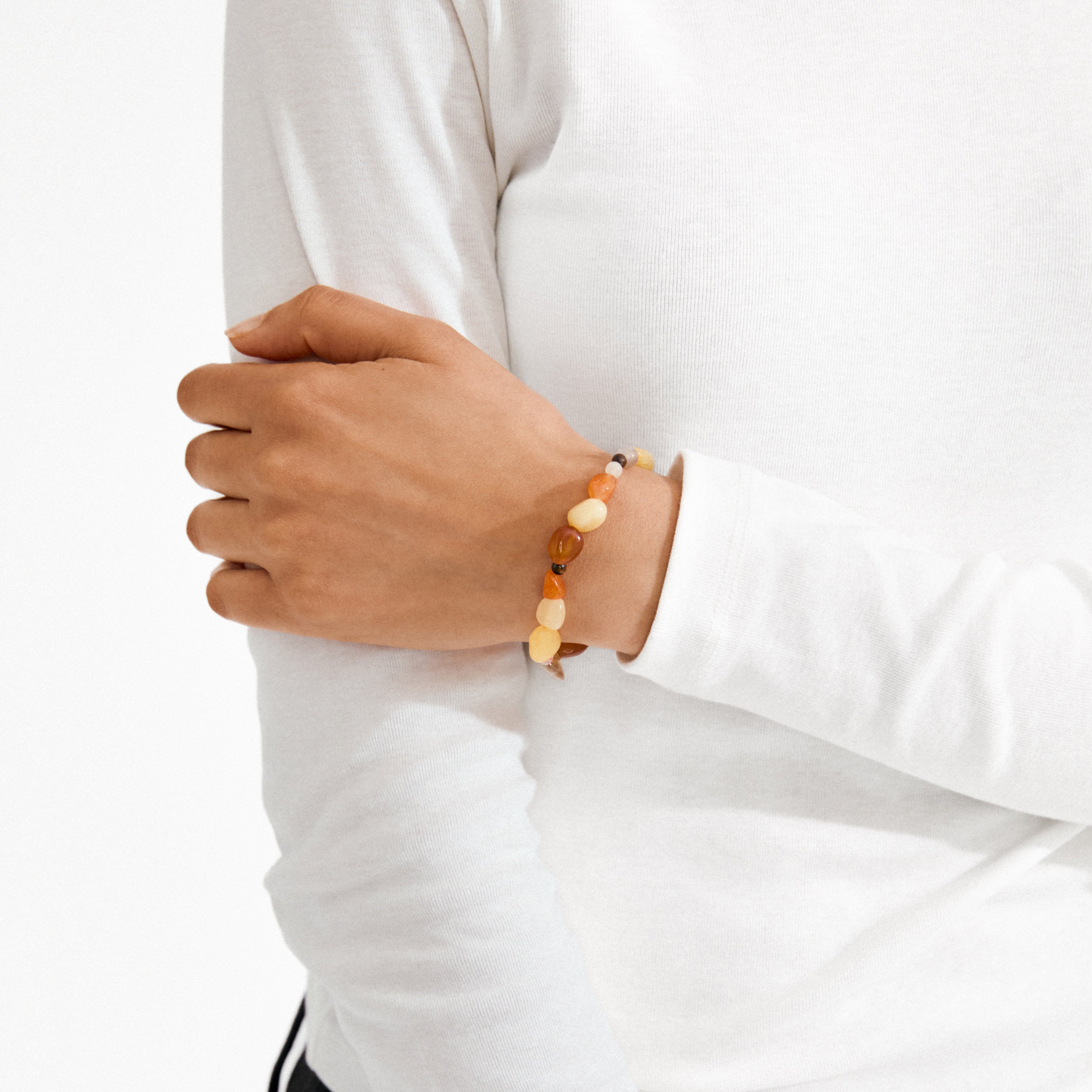 IRIS armbånd sand/multi