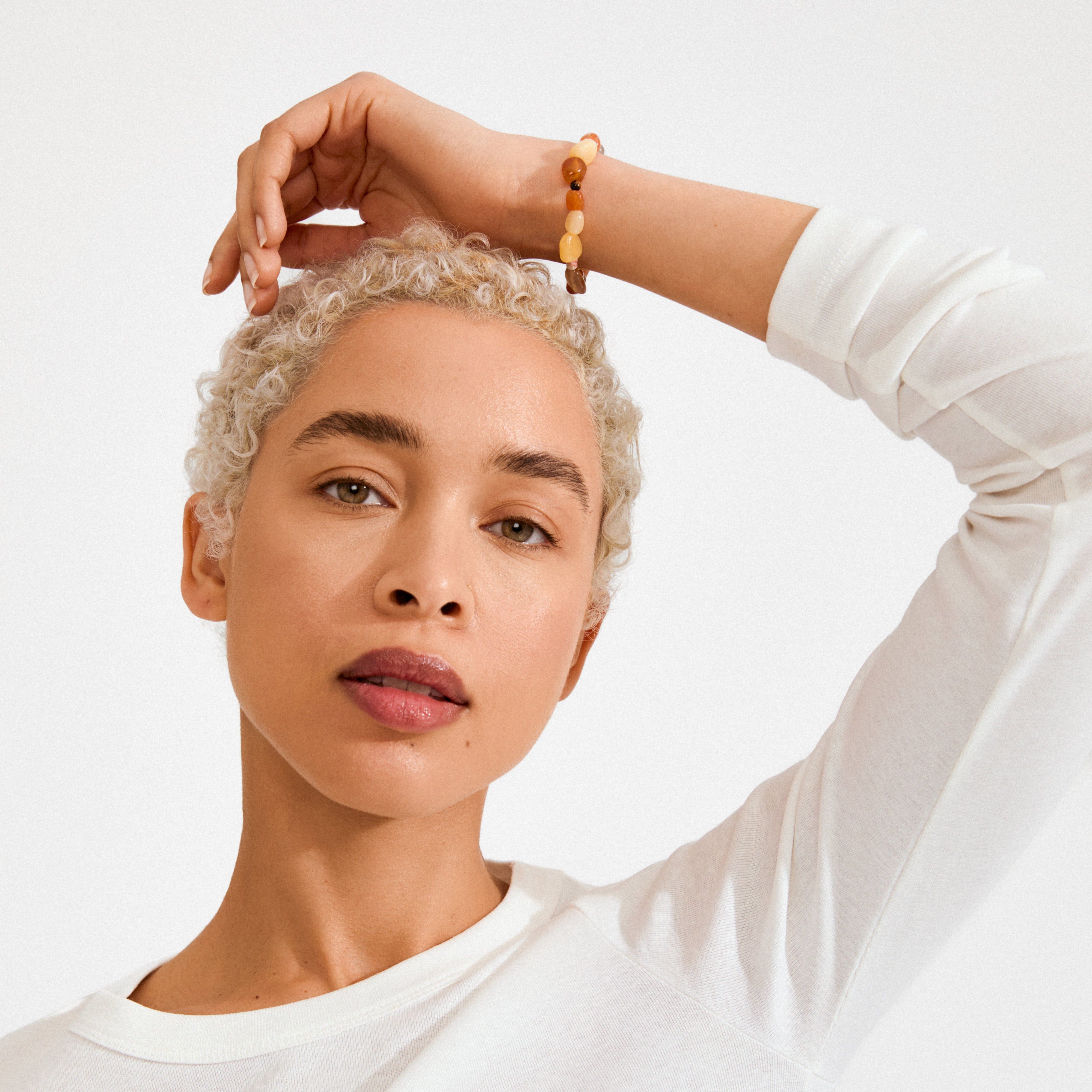 IRIS armbånd sand/multi