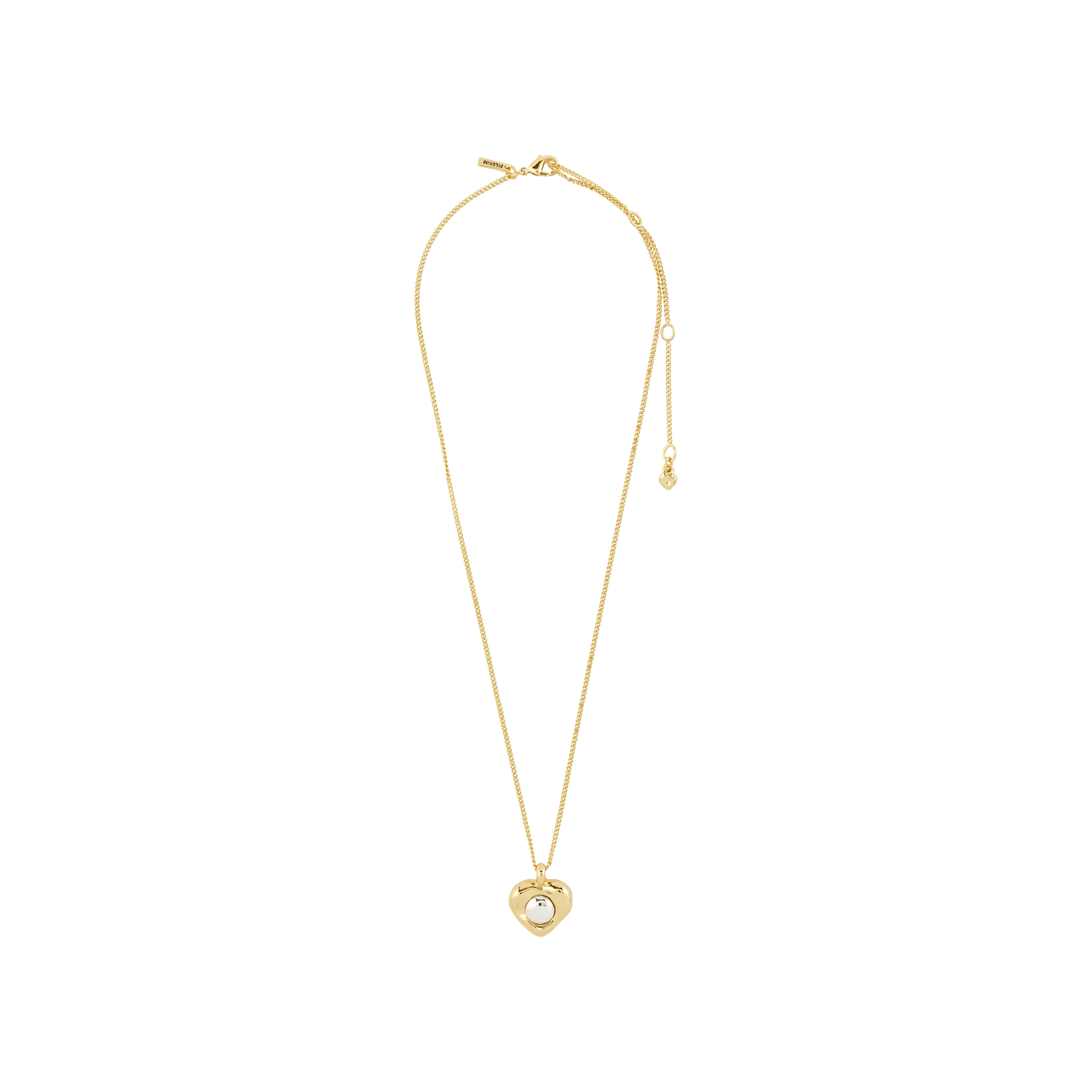NOVA heart necklace gold-plated