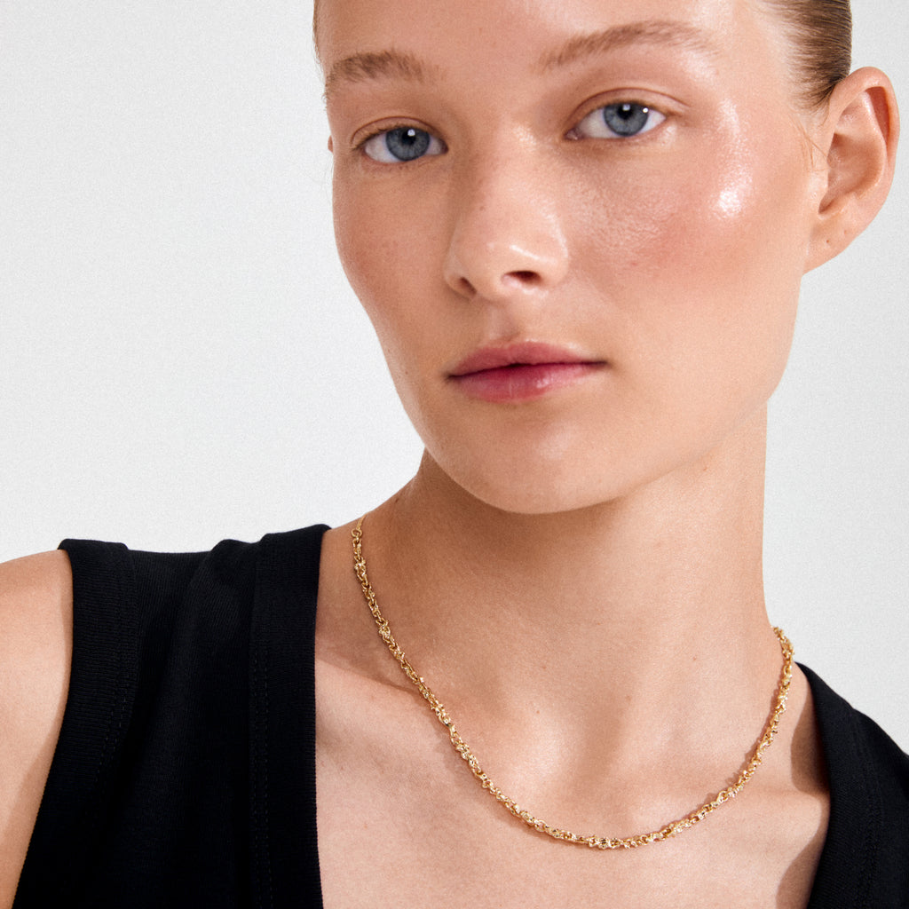 NOVA necklace gold-plated