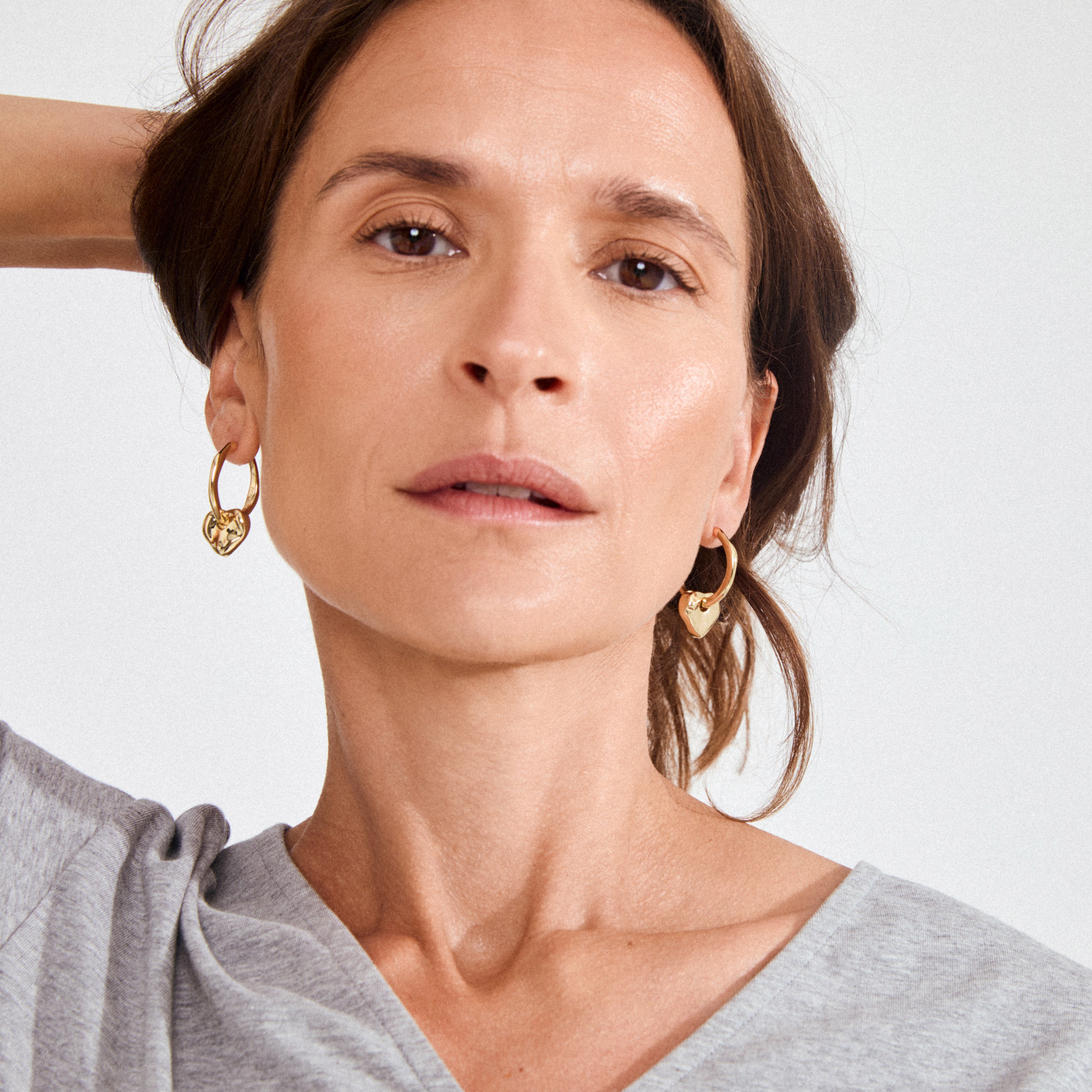 NOVA earrings gold-plated