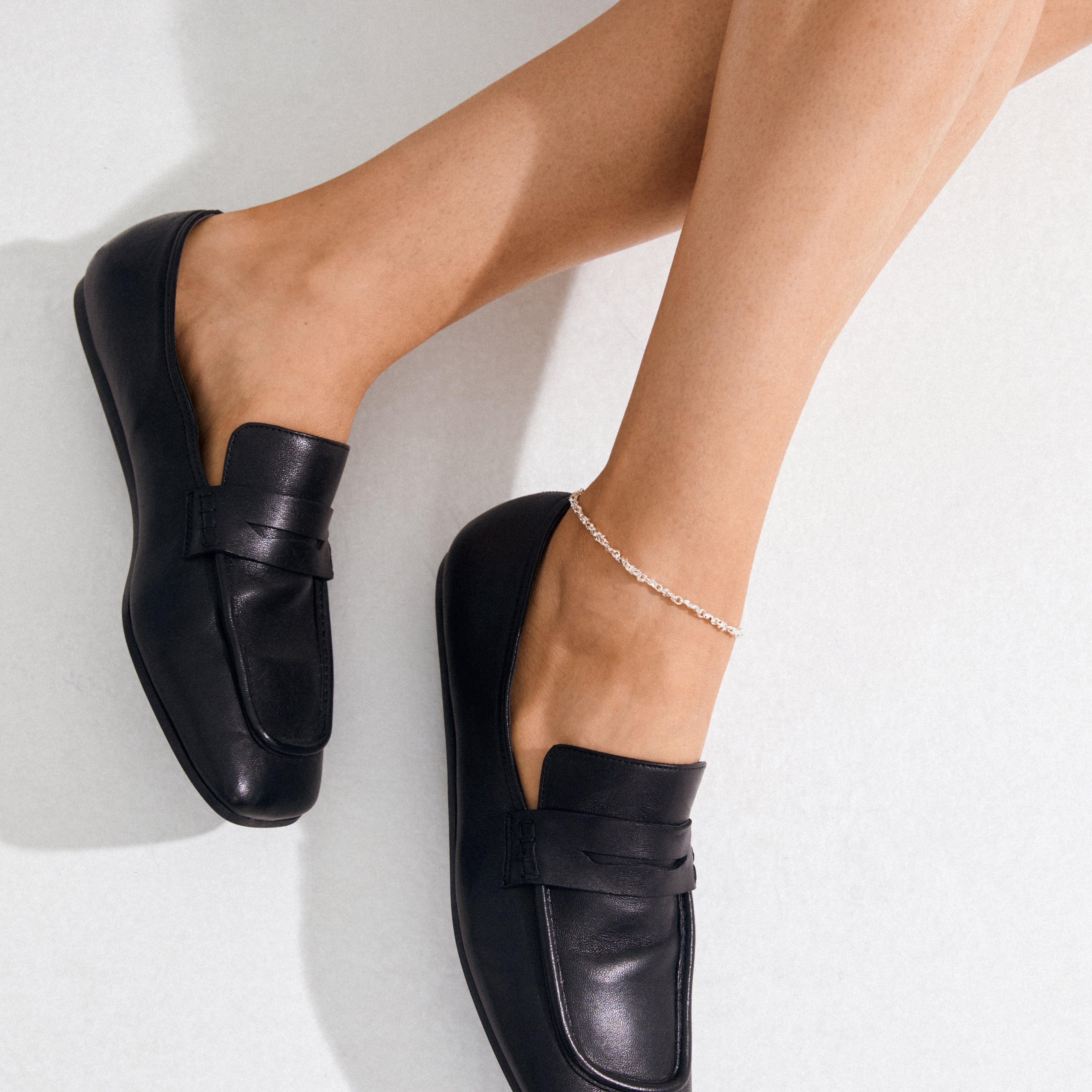 NOVA fotlänk silverpläterad