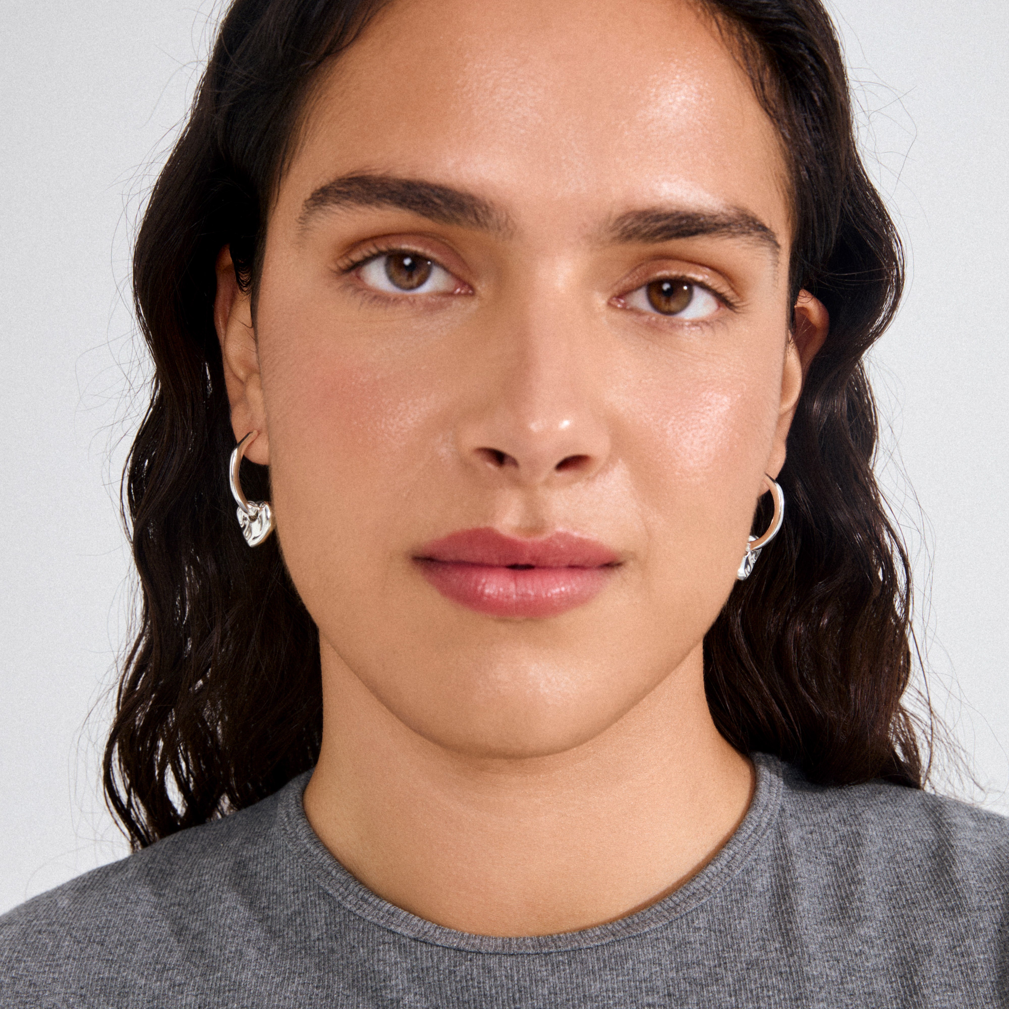 NOVA earrings silver-plated