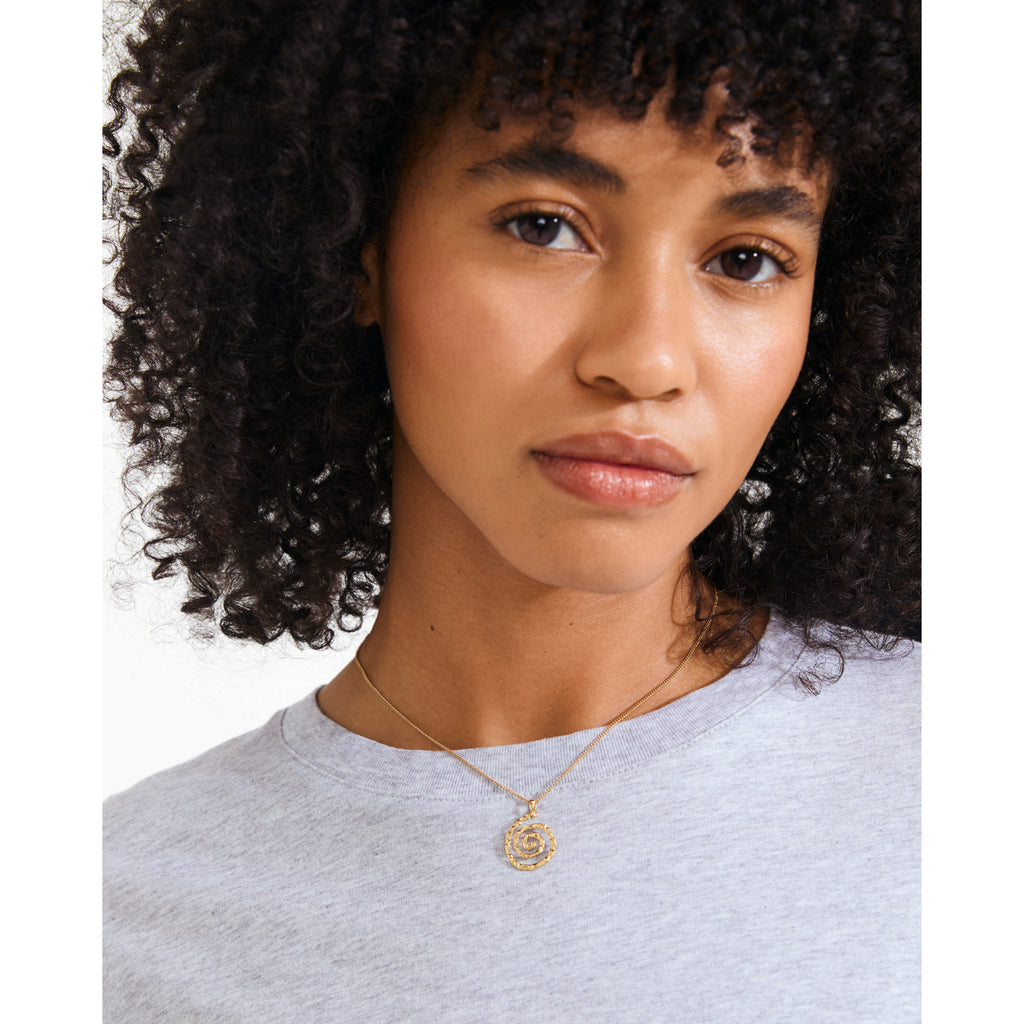 STILL necklace gold-plated