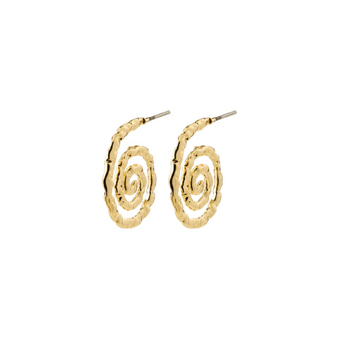 STILL earrings gold-plated