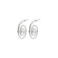 STILL earrings silver-plated