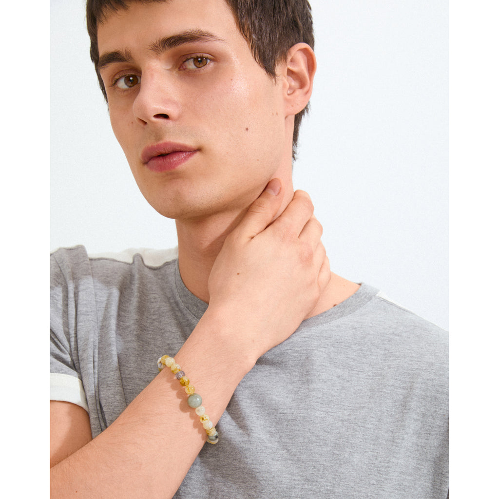ROOT Armband vergoldet/mehrfarbig