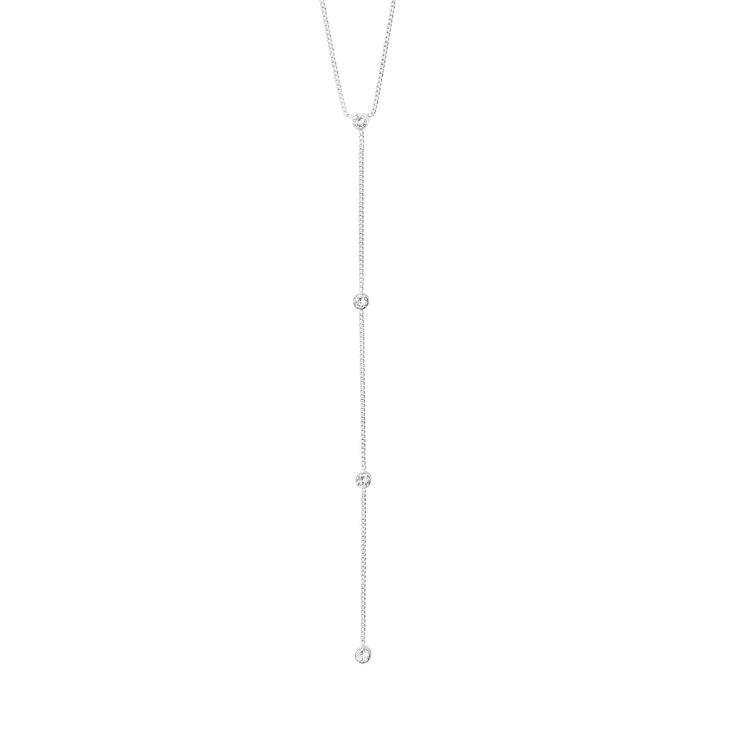 ROOT Y-necklace silver-plated
