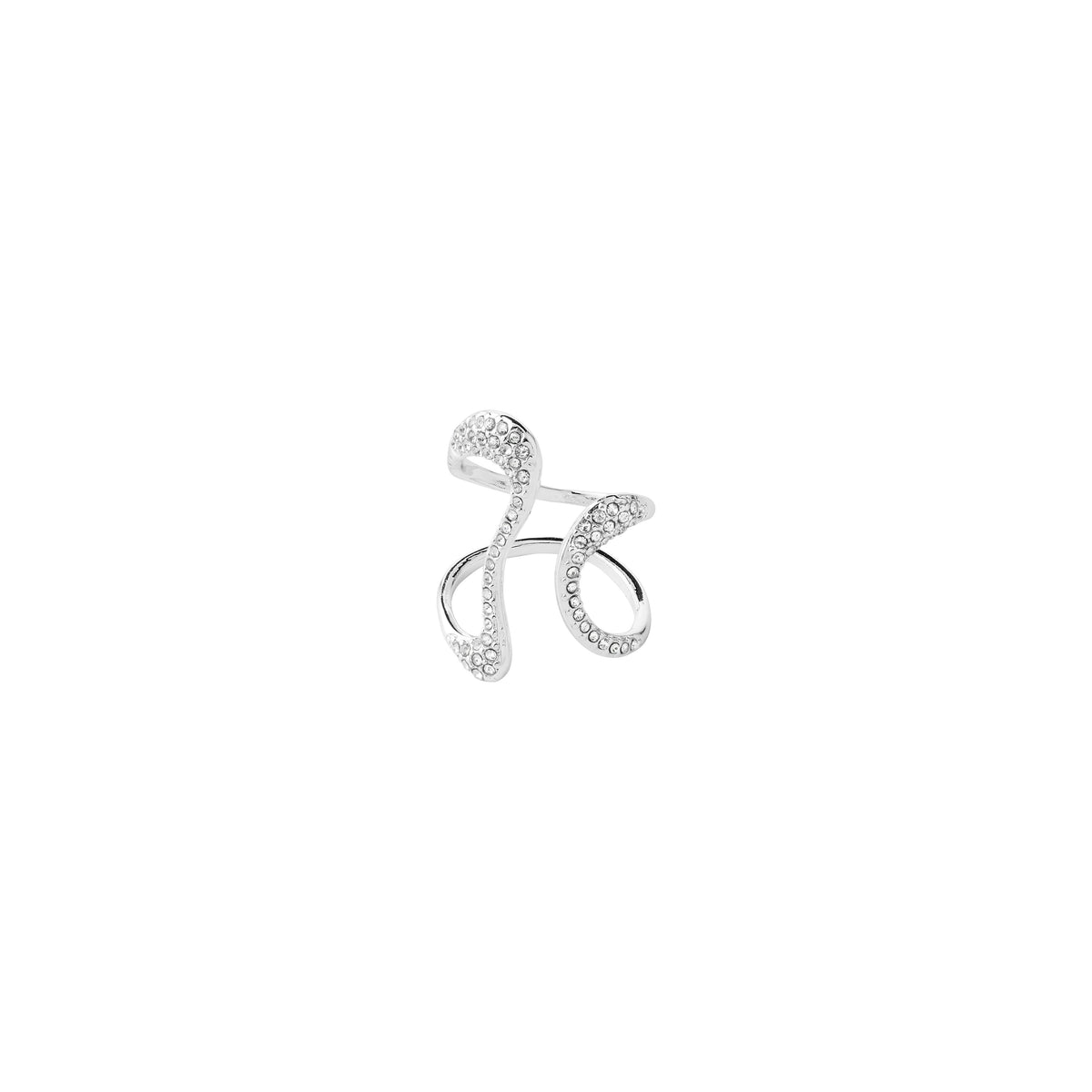 ROOT ring silver-plated