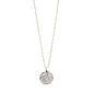 JOY coin necklace with amazonite silver-plated