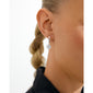 NOMAD coin huggie hoop earrings silver-plated