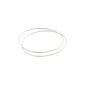CARE recycled bangles silver-plated