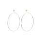 CARE recycled hoop & stud earrings 2-in-1 set silver-plated