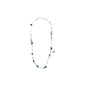 FORCE necklace multi/silver-plated features colorful beads and genuine freshwater pearls, adorned with silver-plated details and semi-precious stones for a luxurious summer look.