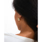 INTENT earrings gold-plated