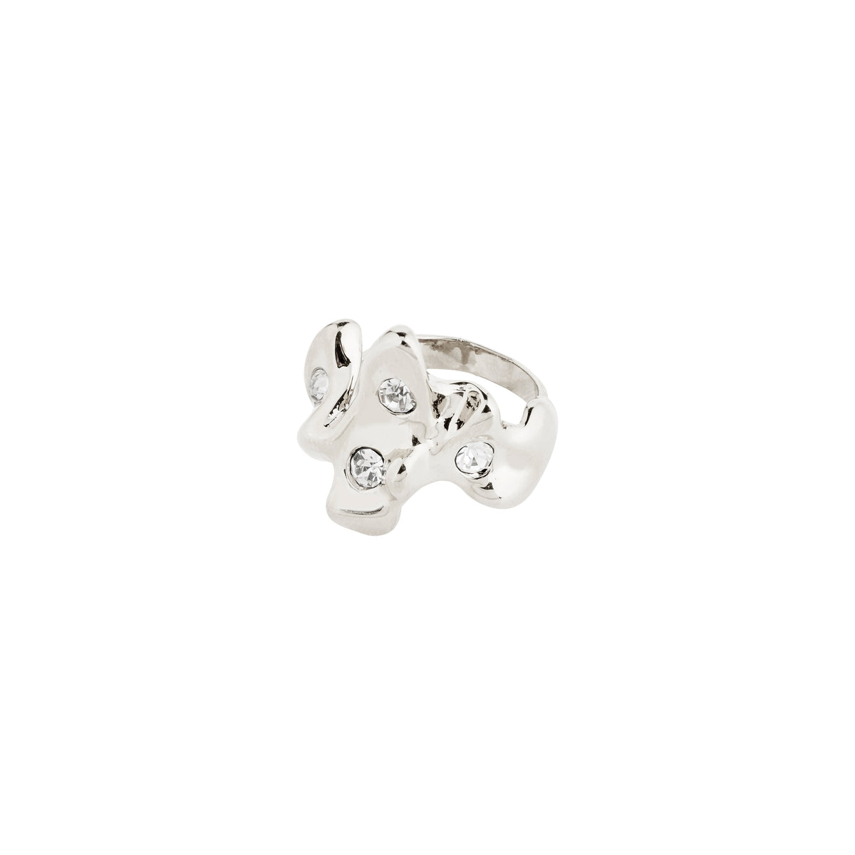 SUNSET ring sølvbelagt