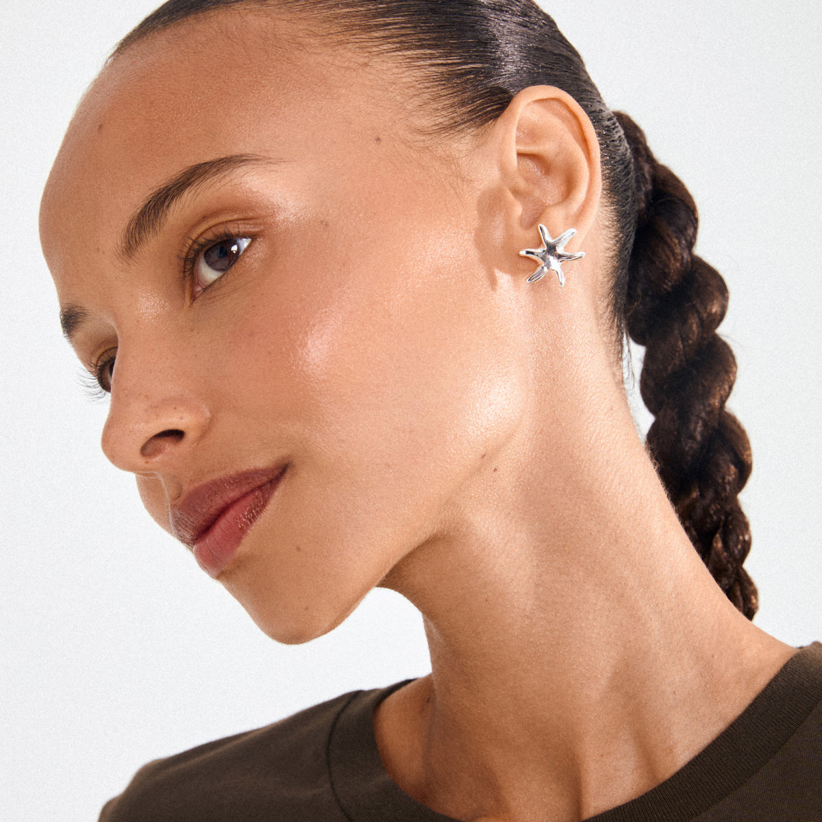 PRISM earrings silver-plated