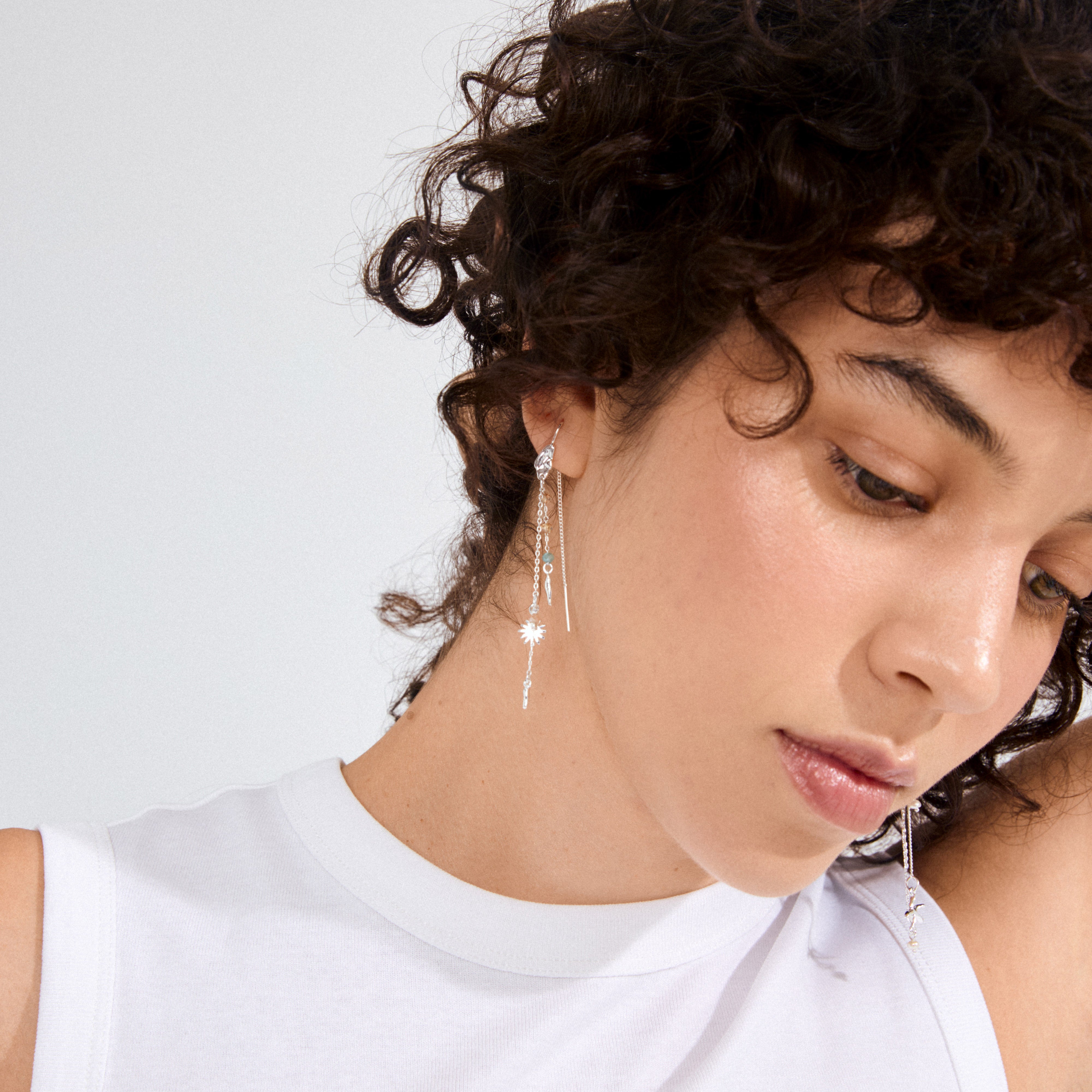 PRISM earrings silver-plated