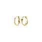 HERE hoop earrings gold-plated