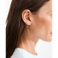 HERE hoop earrings gold-plated