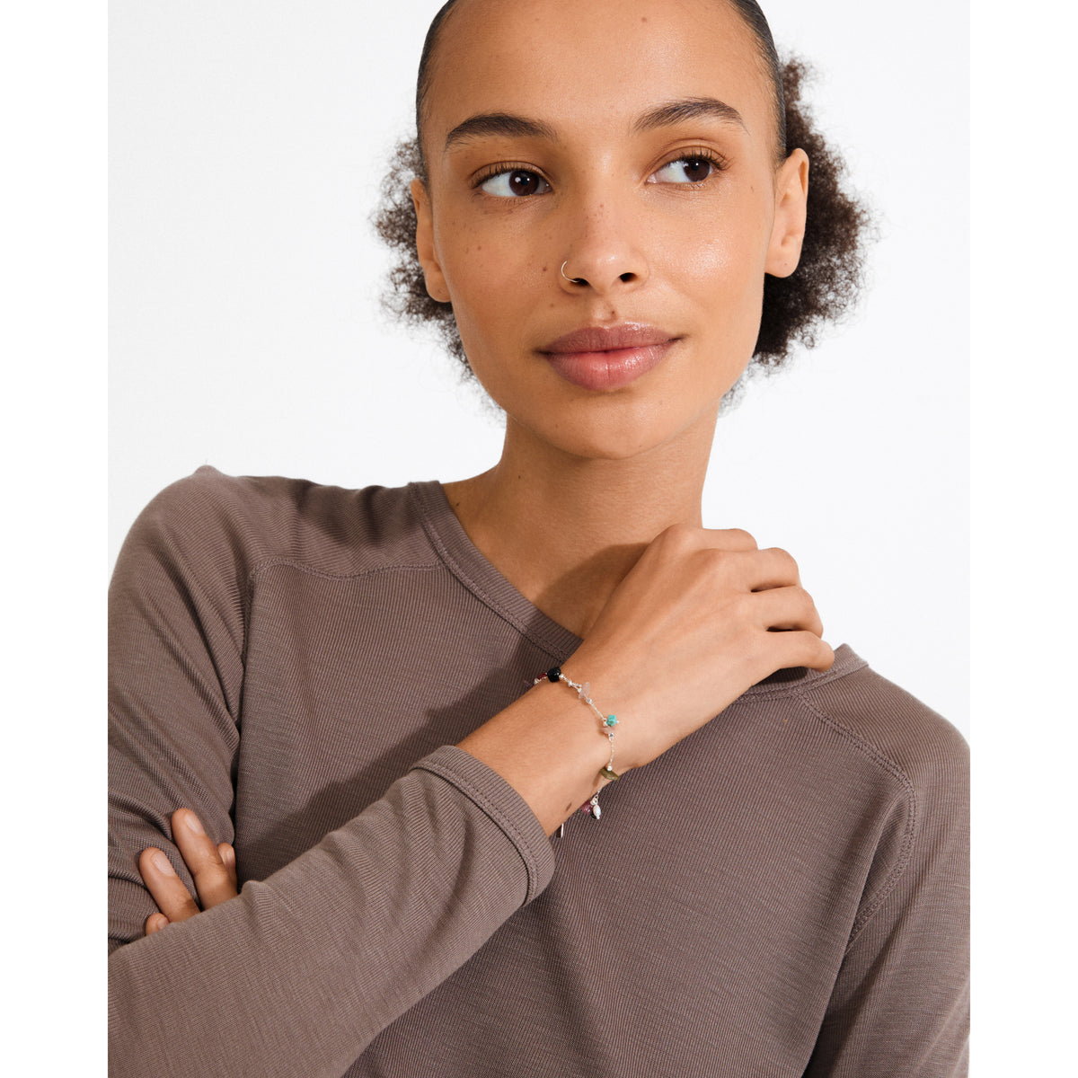HERE bracelet silver-plated/multi