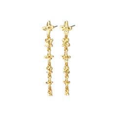 TRACE earrings gold-plated