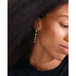 TRACE earrings gold-plated