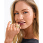 TRACE ring gold-plated