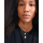 TRACE necklaces 2-in-1 set, gold-plated