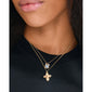 TRACE necklaces 2-in-1 set, gold-plated