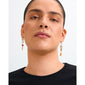 TRACE earrings gold-plated/multi