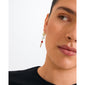 TRACE earrings gold-plated/multi